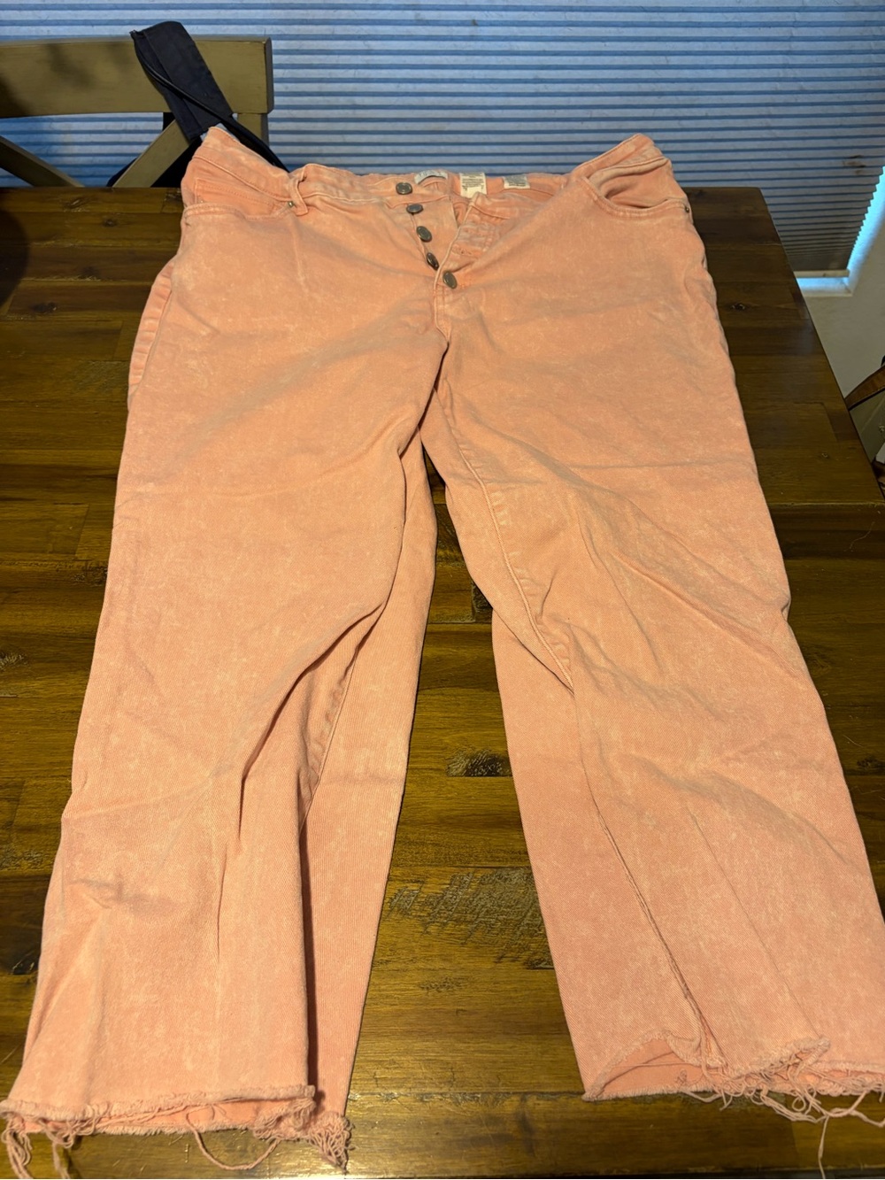 Time and Tru Washed faded pink Chino Pants